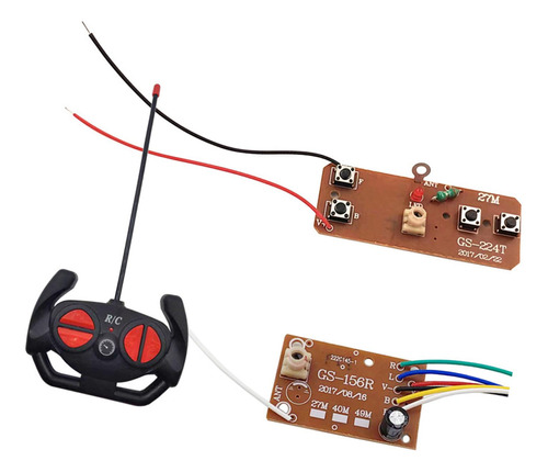 Circuito Pcb Transmisor Y Placa Receptora 4ch Con Control