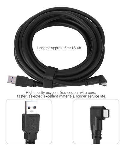 Cámara Con Cable De Datos Usb 3.0 Computadora De Línea De Ti