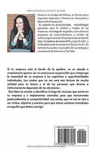 Los Costos Que No Ves - Araiza Jimenez, Erika..., de Araiza Jiménez, Erika Isa. Editorial Independently Published en español
