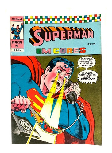 Hq Superman Em Cores 1ª Série Especial Número 20
