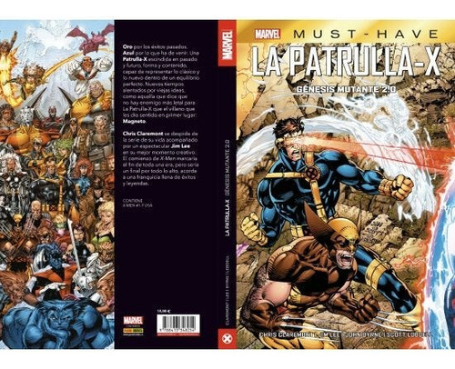 Marvel Must-have Patrulla-x: Génesis Mutante 20, De Chris Claremont. Editorial Panini Comics, Edición 1 En Español, 2021