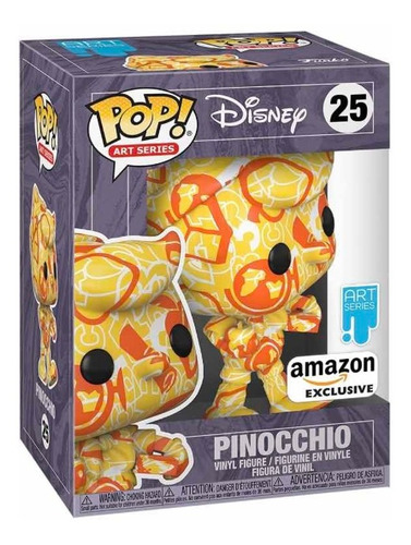 Funko Pop Pinocho Serie Artist Tesoros De Disney