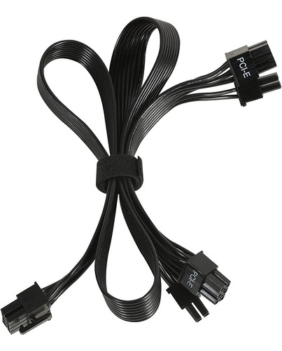 Cable Pcie Para Evga, 65cm Macho A Macho 8 Pin A Dual 6+2...