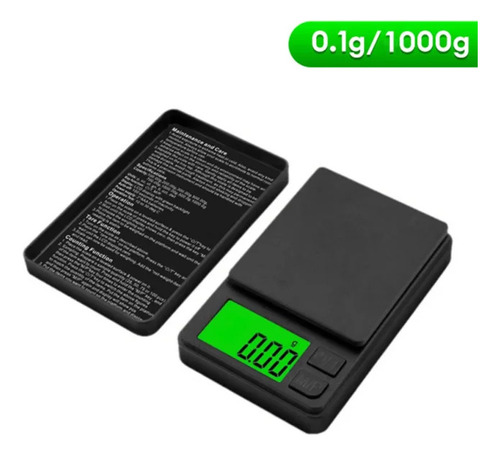 Precision Pocket Scale 1000g/0.1g Digital Scale