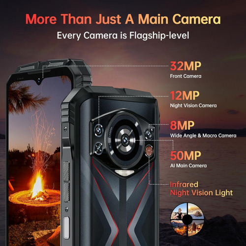 Doogee S118 - Rugged Resistente Con Cámara Nocturna