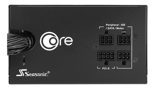Imagen 2 de 6 de Fuente Seasonic Core Gm-650 650w 80 Plus Gold (ssr-650lm)