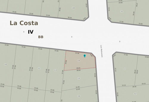 Lote En 5 Esq. Malvones - Ant. Y Cts . Costa Del Este
