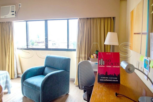 Imagem 3 de 15 de Flat Na Vila Clementino No Pool Para Investimento - Sf24542