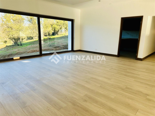 Casa Nueva En Parcela Lomas Del Puangue, Curacaví