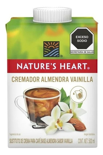 2 Pzs Cremador Nature's Heart Base De Almendra Sin Azúcar 50