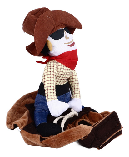 Fantasia De Cowboy Para Animais De Estimação, Respirável E C
