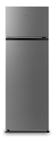 Heladera Con Freezer Cíclica Hisense Rt1n240ned1 243l Gris