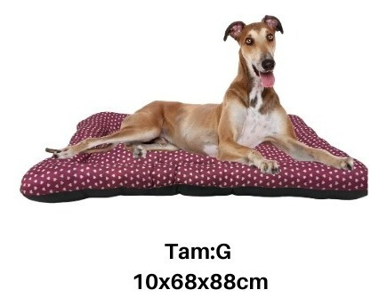 Colchonete Cama Cães E Gatos G 10x68x88cm