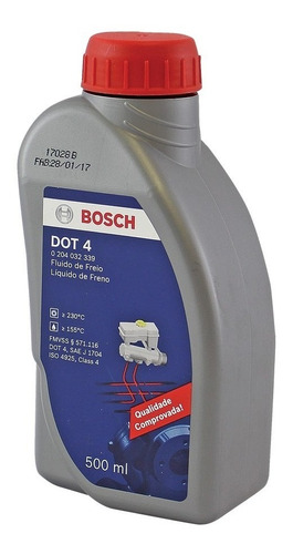 Liquido Frenos Bosch 500ml. Dot 4. Motos Mca