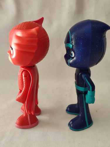 Owelette Y Night Ninja Pj Masks Heroes En Pijama Con Sonido (Usado)