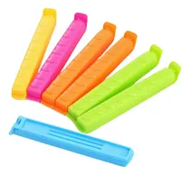 Comprar 5 Clips Palillos Cierra Bolsas Paquetes Cocina Organizadores