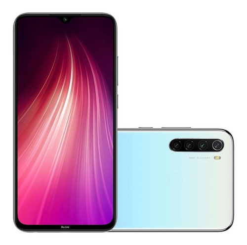 Xiaomi Redmi Note 8 Dual SIM 128 GB moonlight white 4 GB RAM