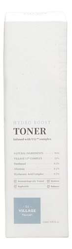 Village 11 | Tonico Facial Hydro Boost Todo Tipo De Piel Día/noche