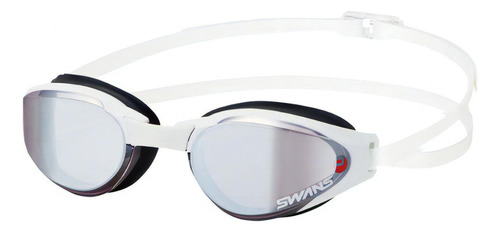 Goggles Triatlón Swans Ascender Plata Blanco Sr-81m Paf Lsil