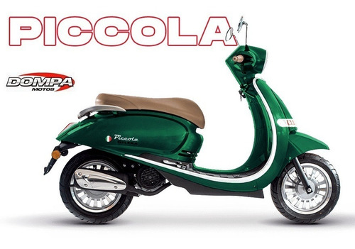 Imagen 4 de 8 de Gilera Piccola 150 Scooter Vintage 0 Km Calle Dompa Motos