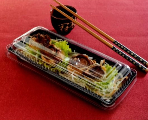 Envase Rectangular Para Sushi