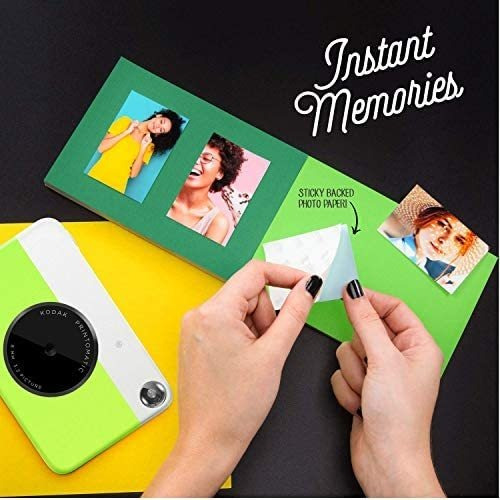 Camara Digital Kodak Printomatic Em Zink 2x3 Verde