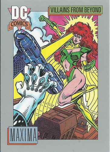 Barajita Maxima Dc Comics 1991 #136 Villains From Beyond