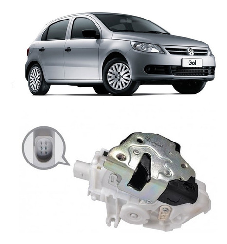 Cerradura De Puerta Volkswagen Gol G5 Del. Derecha