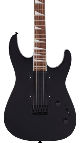 Guitarra eléctrica Jackson X Series DINKY DK2X HT dinky de álamo gloss black brillante con diapasón de laurel
