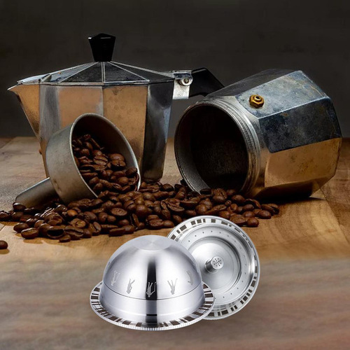 Filtros Recargables Plata Compatible Con Nespresso