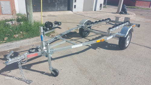 Trailer Homologado Para Moto De Agua Con Rolos. Galvanizado
