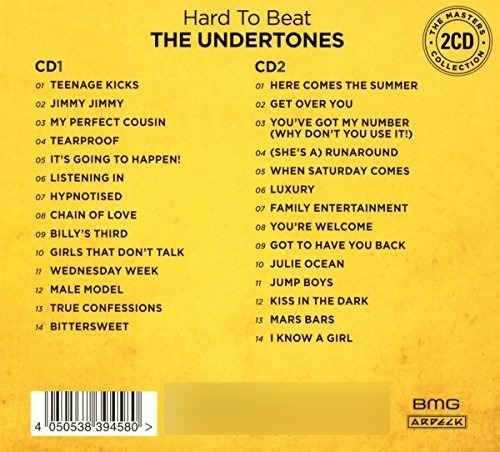 Undertones Hard To Beat Uk Import  Cd X 2 Nuevo 