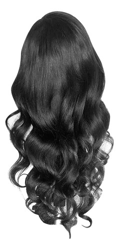 Peluca Pequeña Y Rizada Para Mujer, Con Rizos Ondulados, Pue