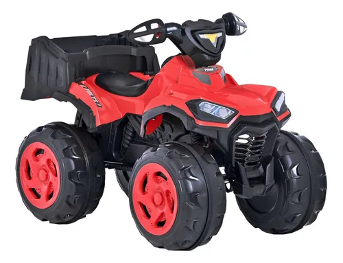 Moto Eléctrica Para Niños Magnum Pro Montable 6V Rojo PRINSEL