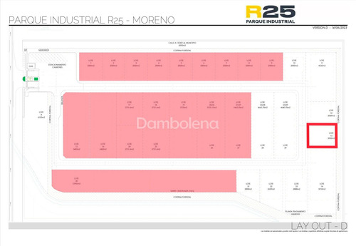 Terreno Fraccion En Venta En Parque Industrial R25, La Reja, Moreno