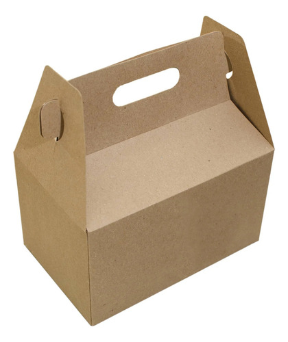 Caja Lonchera Kraft Comida Delivery X20 Unidades 22x12,5x15
