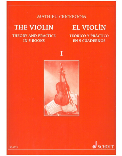 El Violín Teórico Y Practico En 5 Cuadernos (volumen 1)