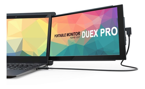 Monitor Portátil Duex Pro De 12.5  Full Hd Con Soporte 
