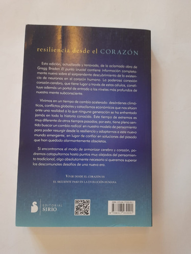 Resiliencia Desde El Corazon - Gregg Braden (em Espanhol/com Detalhes/veja Descricao)