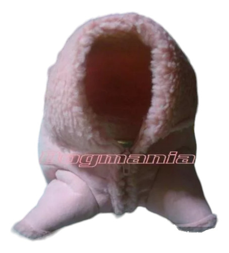 Chamarra Invierno Con Borrega Talla 1 Rosa Ropa Para Perros