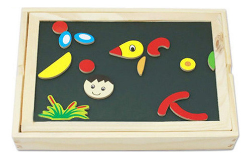 Fe Tablero De Dibujo Magnético De Madera For Niños