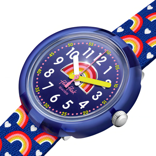 Reloj Flik Flak Rainbow Party Para Niños De Plástico Zfpnp11