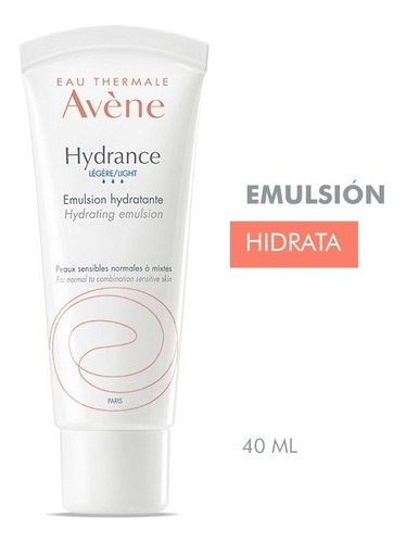 Avene Hydrance Emulsión Hidratante Legere X 40 Ml