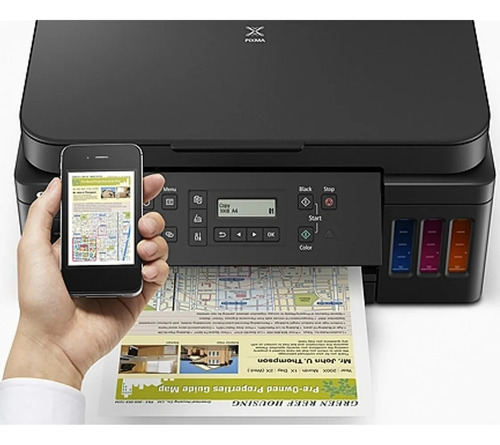 Impresora Multifunción A Color Canon Pixma G6010 Con Wifi