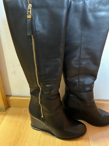 Botas Negras Westies Tacón Plataforma (Usado)