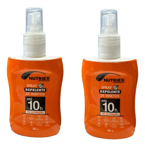 Kit 02 Repelente Contra Inseto Pernilongo Até 10 Horas 100ml