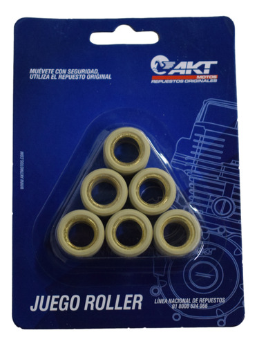 Roller Set X6 (11gr)dynamic Mv Original