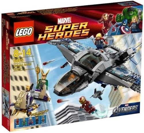 Lego Marvel Quinjet Aerial Battle 6869