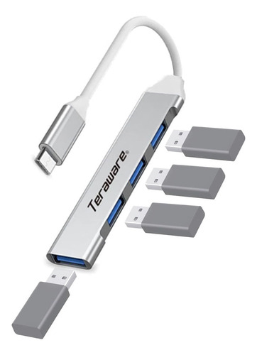 Adaptadores multipuerto Westminster Usb Tipo-c 4 Puertos