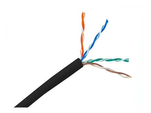 20 Mts Cable De Red Utp Cat 5e Exterior 100% Cobre, Internet